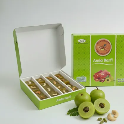 Amla Barfi (आंवला बर्फी) – Vrindavan Aushadhiya Misthan, Haridwar