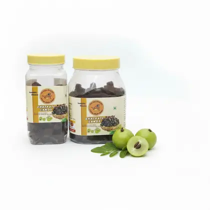 Amla chatpati candy from Vrindavan Aushadhiya
