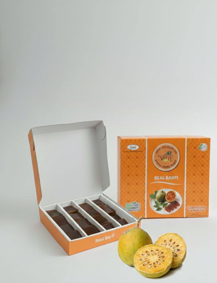 Bael Barfi — organic herbal product from best sweet shop in Haridwar