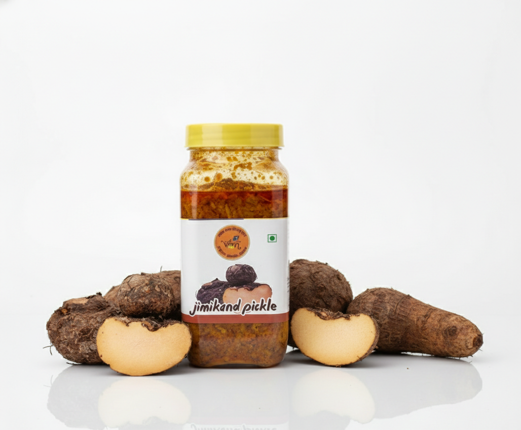Jimikand (Yam) Pickle — organic herbal product from best sweet shop in Haridwar