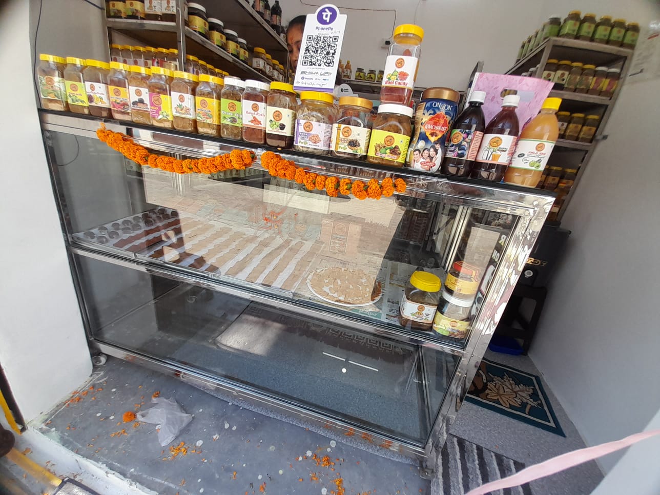 Traditional Ayurvedic sweet-making process at Vrindavan Aushadhiya Haridwar