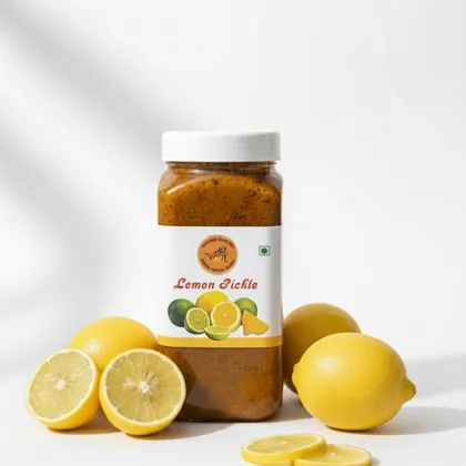 Lemon Pickle (नींबू अचार) – Vrindavan Aushadhiya Misthan, Haridwar